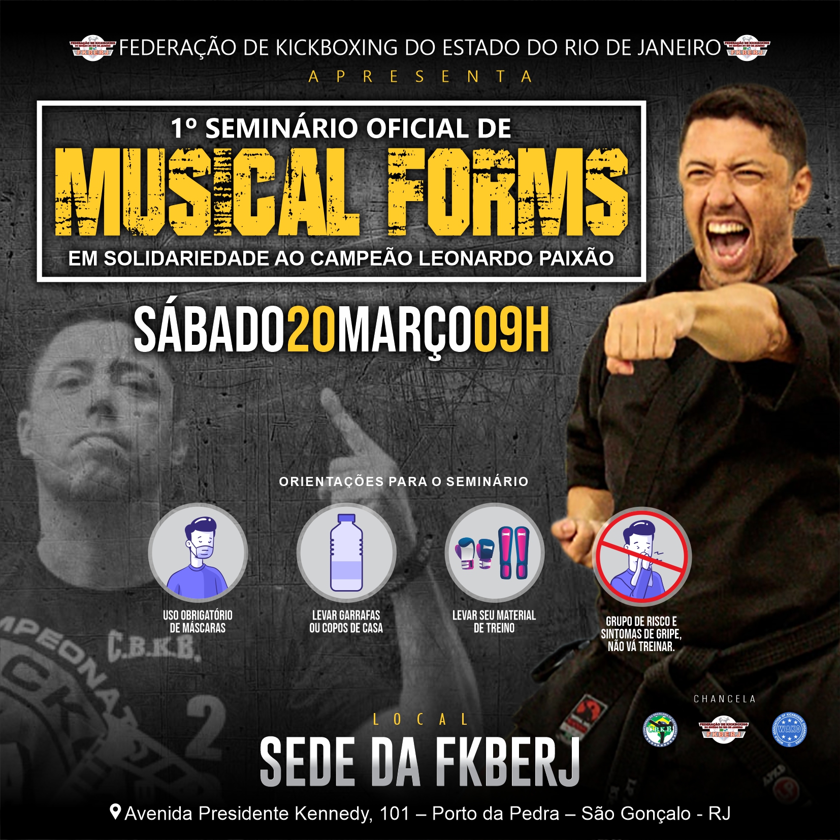 1º Seminário Oficial de Musical Forms 2021 em solidariedade ao Campeão Leonardo Paixão 