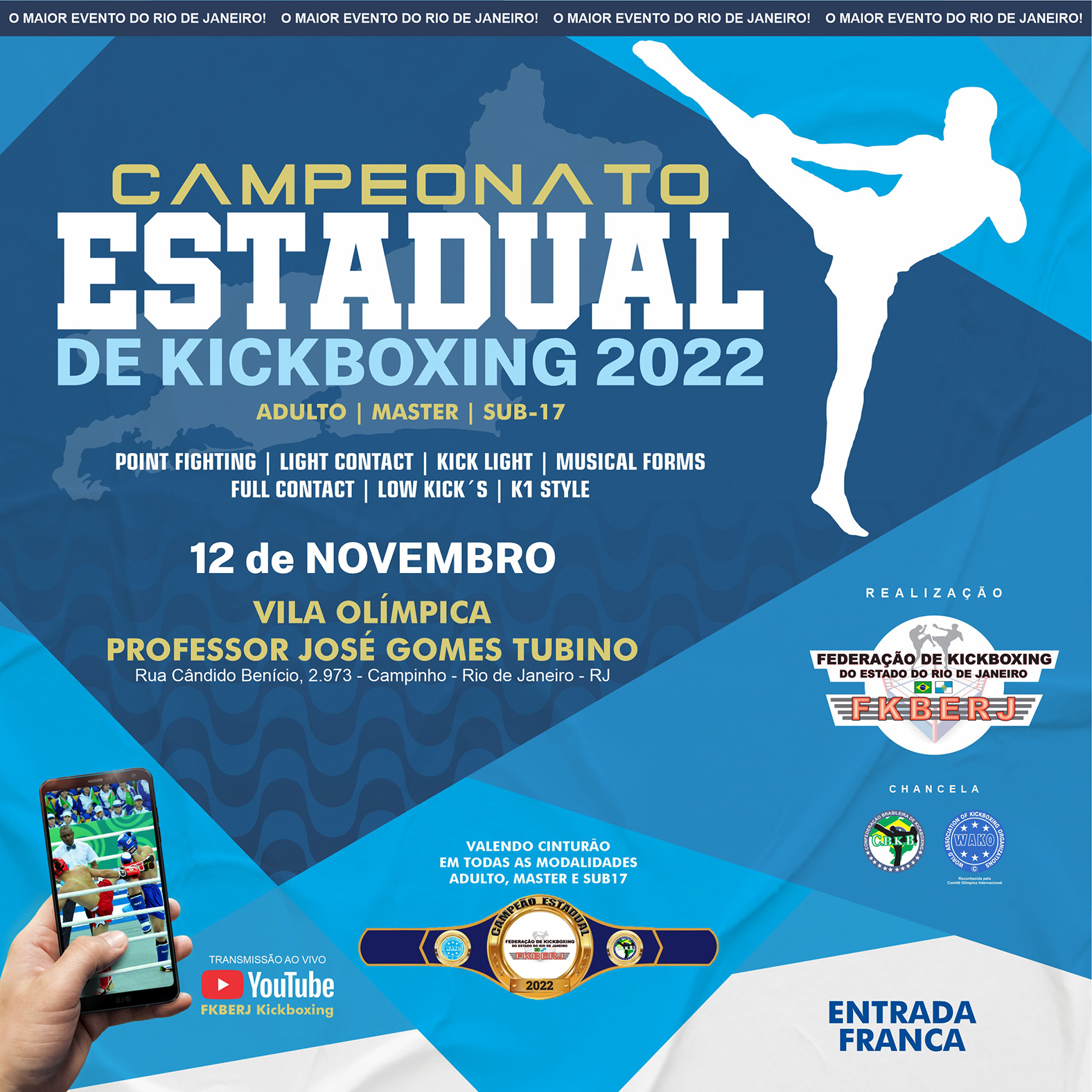 Campeonato Estadual de Kickboxing 2022