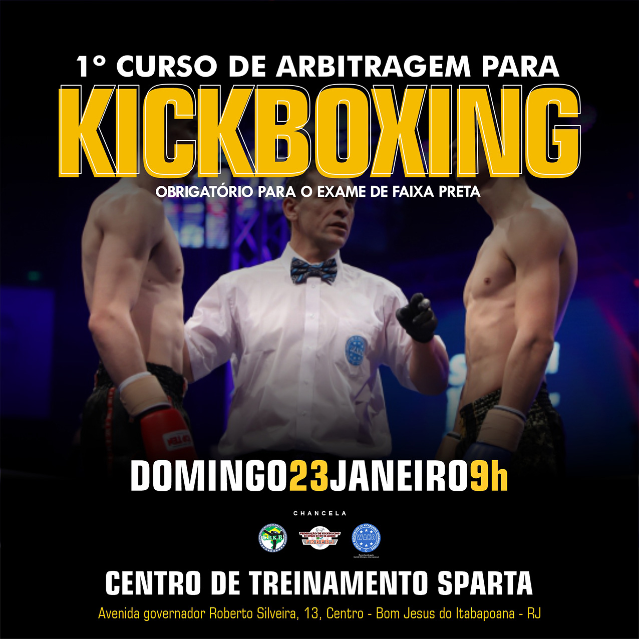 1º Curso de Arbitragem para Kickboxing 2022
