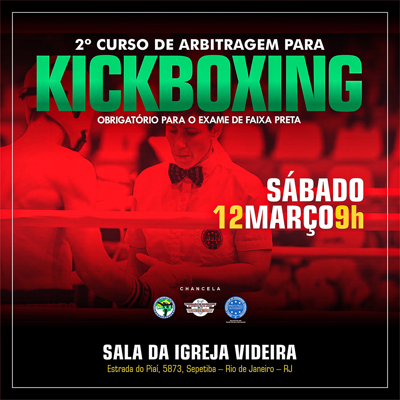 2º Curso de Arbitragem para Kickboxing 2022