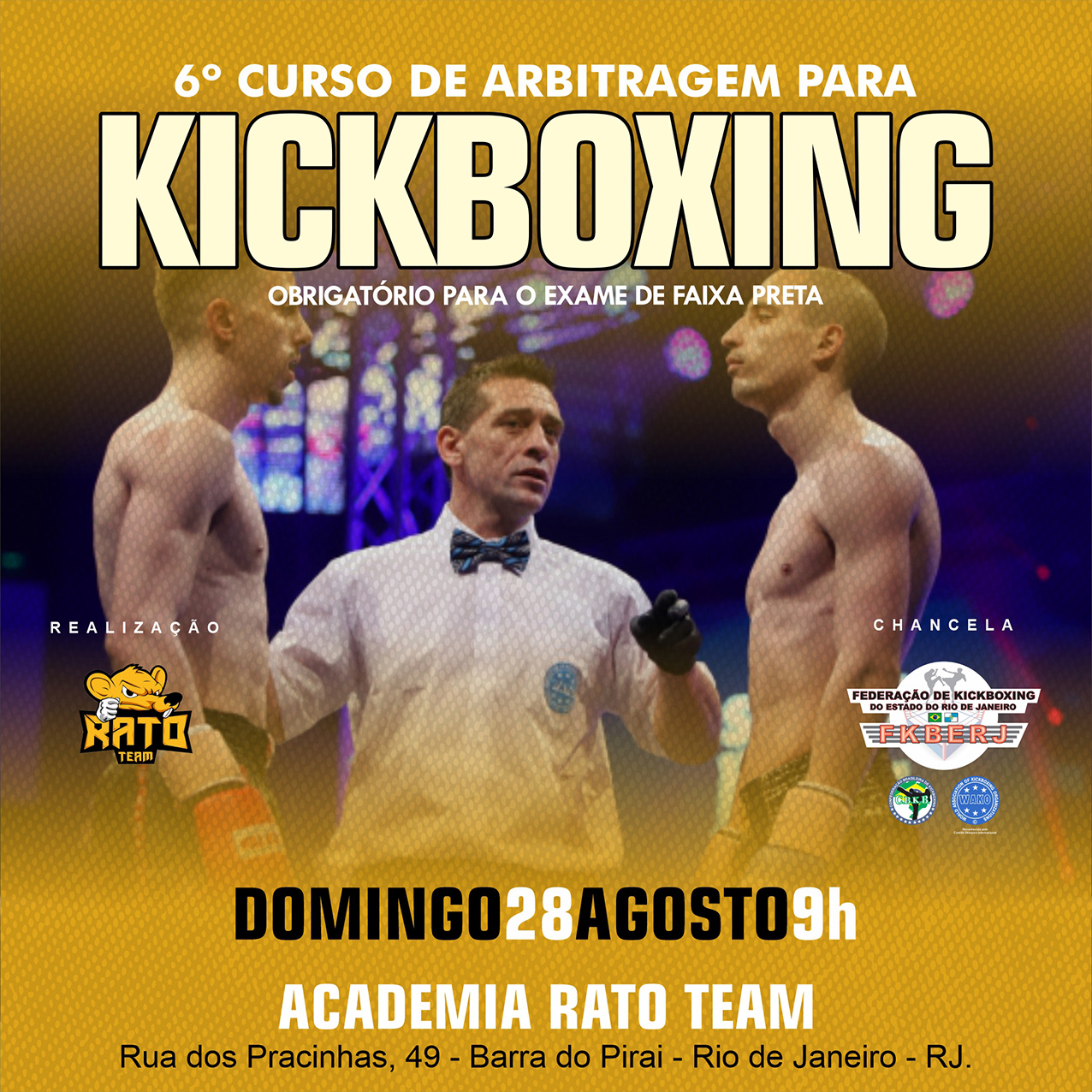 6º Curso de Arbitragem para Kickboxing 2022