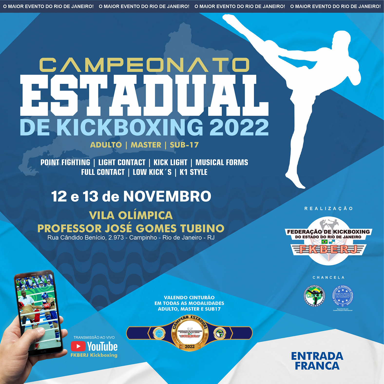 Campeonato Estadual de Kickboxing 2022