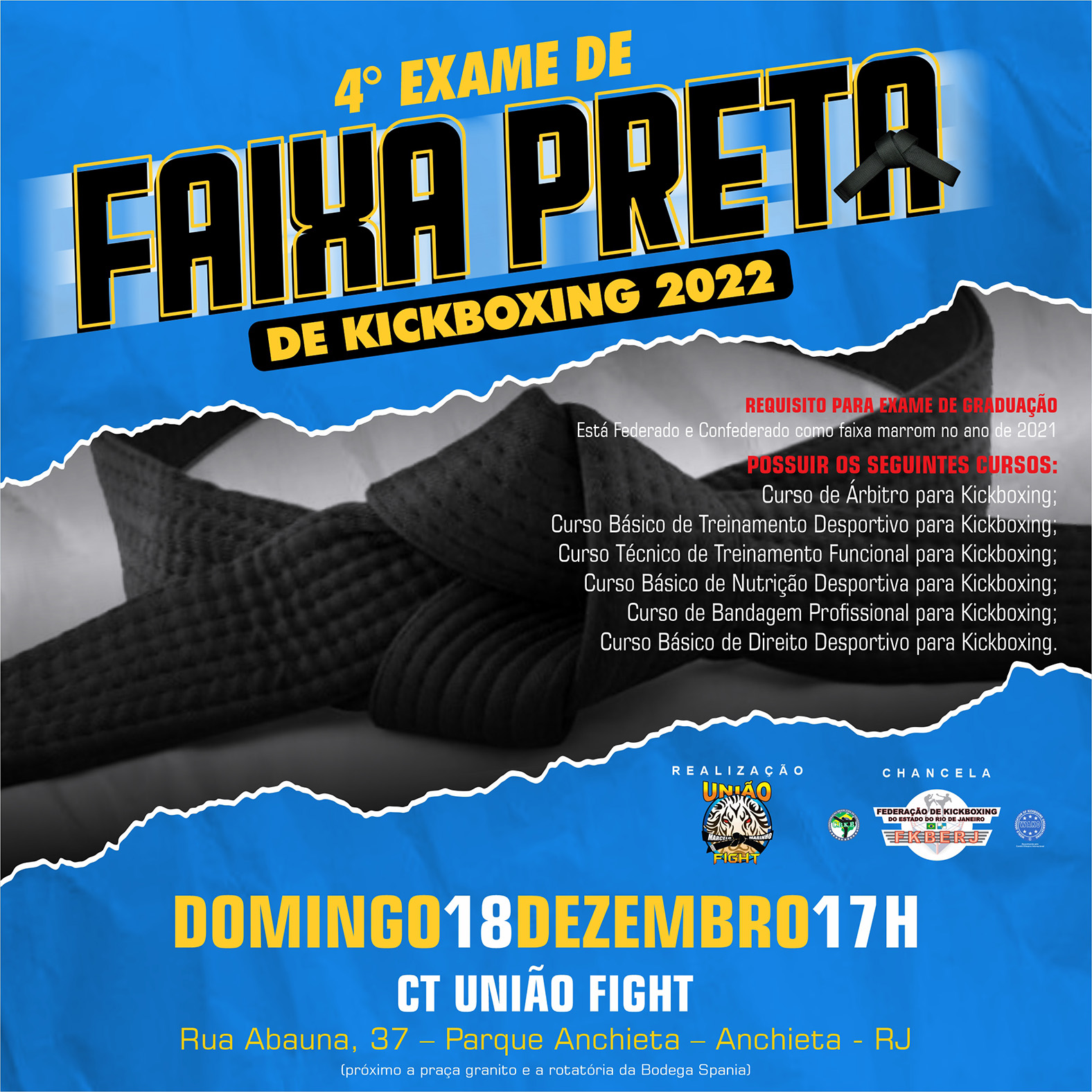 4º Exame de Faixa Preta de Kickboxing 2022