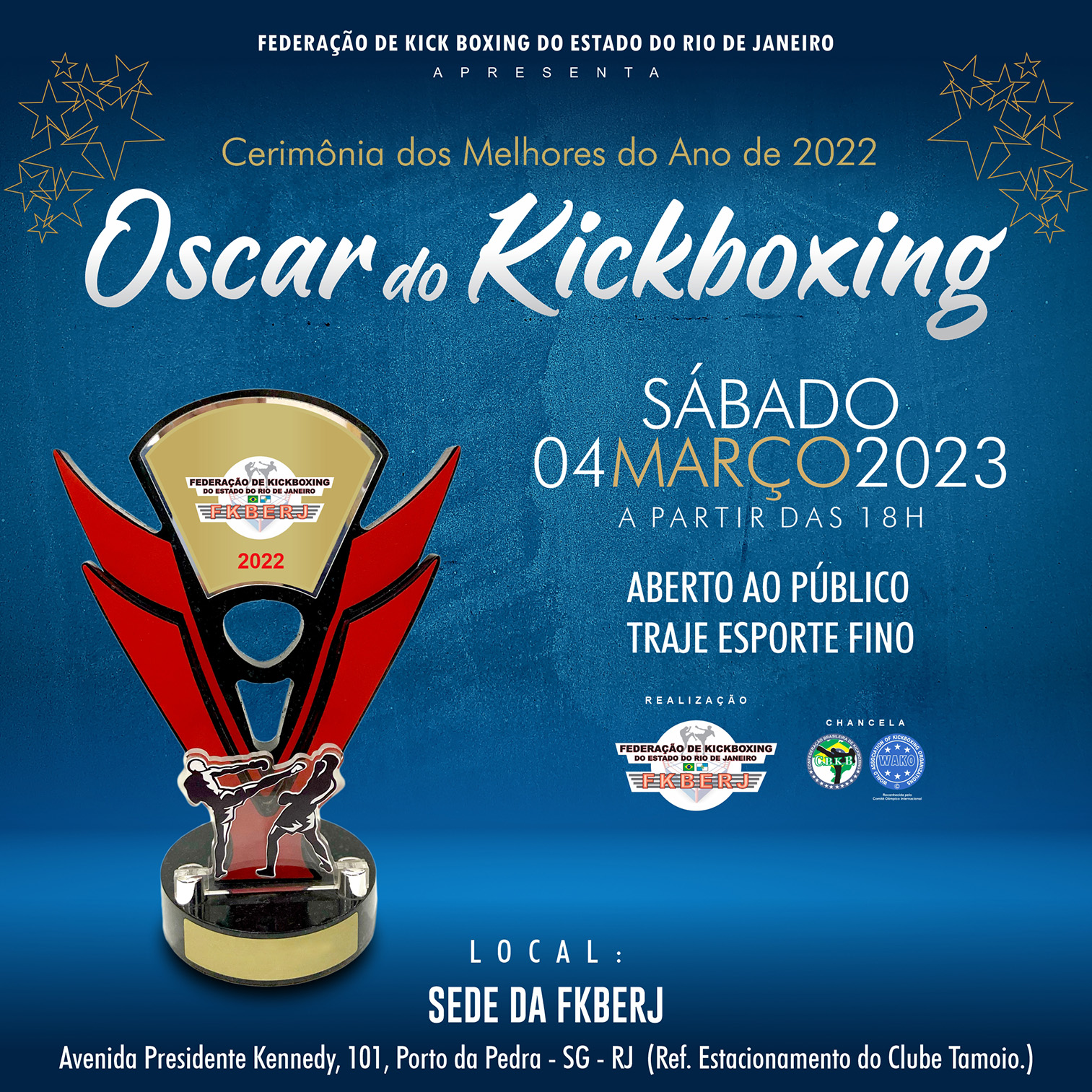 Melhores do Ano de 2022 “Oscar do Kickboxing”
