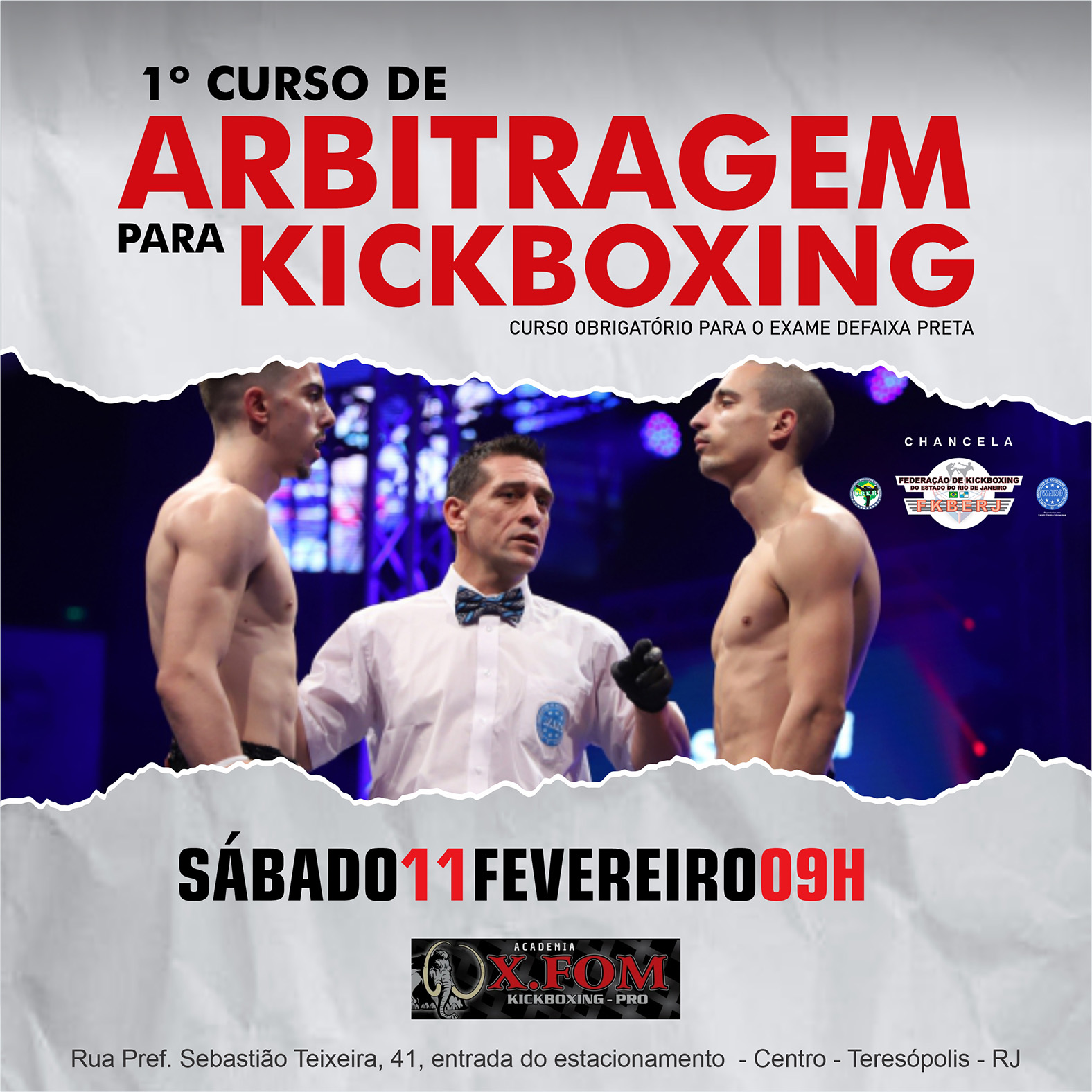 1º Curso de Arbitragem para Kickboxing 2023