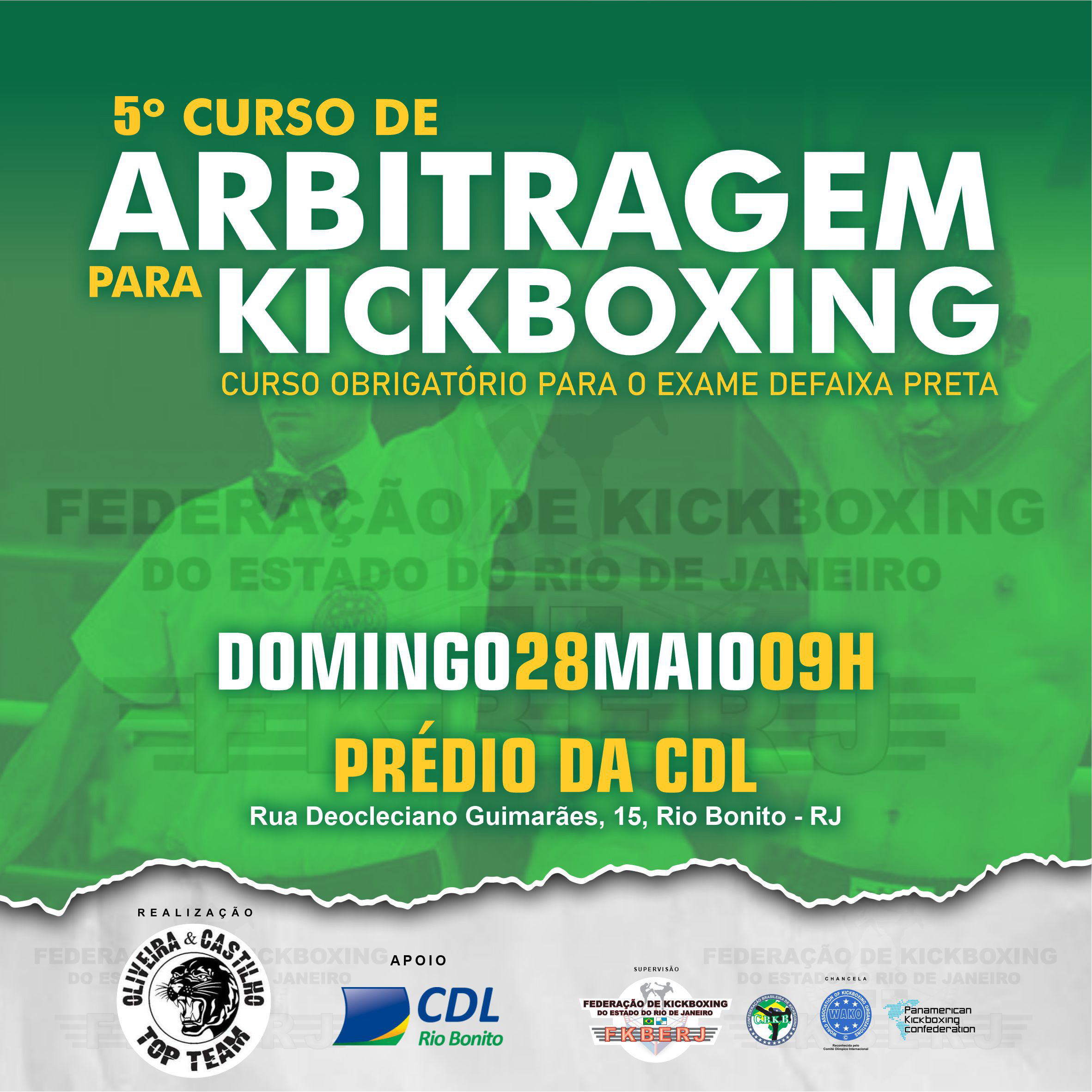 5º Curso de Arbitragem para Kickboxing 2023