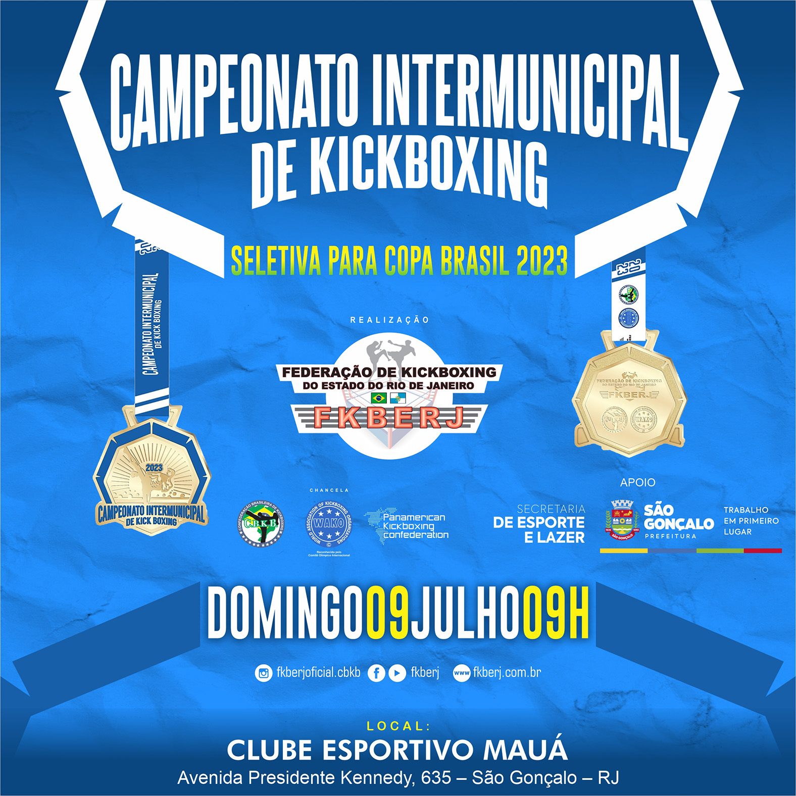 Campeonato Intermunicipal de Kickboxing - Seletiva para a Copa Brasil 2023