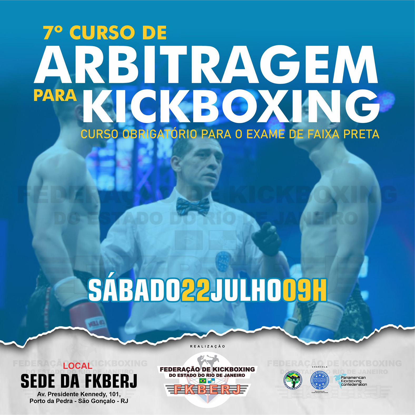 7º Curso de Arbitragem para Kickboxing 2023
